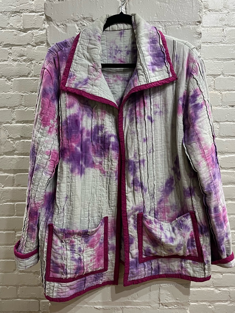 Handmade Upcycled Quilt Jacket